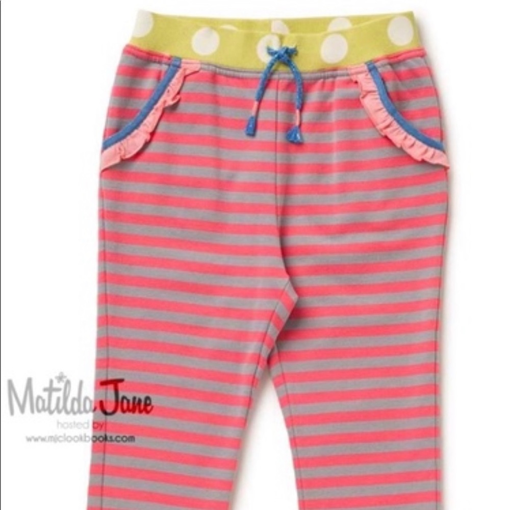 Matilda Jane Joggers Leggings Pants 6